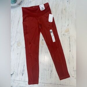 Xersion Vibrant rust colored adult small Leggings